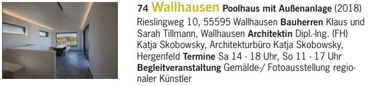 Anzeige zur Tag der Architektur